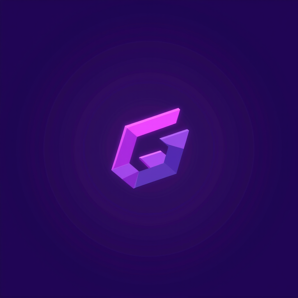 GameCollections logo - pixel-inspired gaming aesthetic with purple gradient background