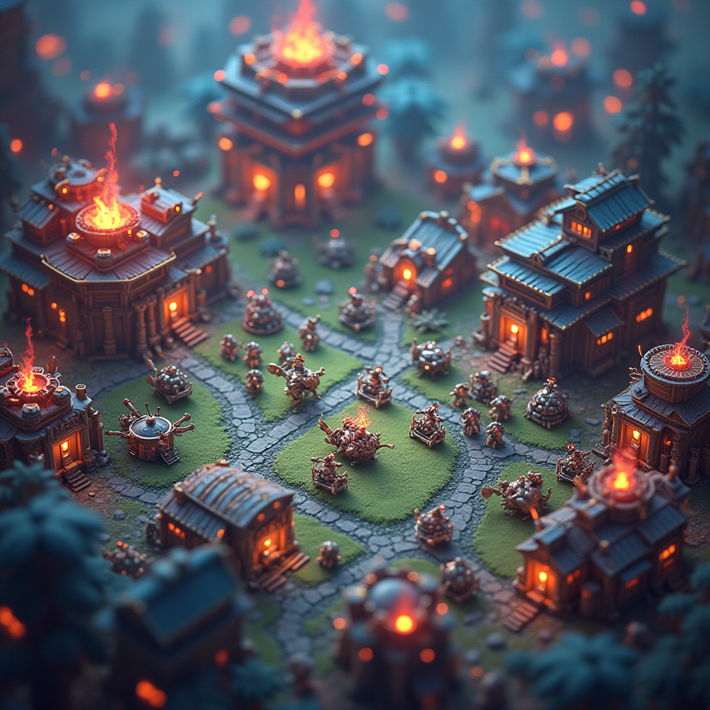 Collection of underrated Android strategy games including tactical RPGs, tower defense, and turn-based strategy titles with detailed game boards, unit formations, and strategic gameplay elements